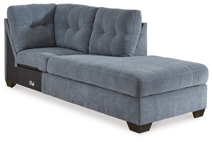 Marleton - Raf Corner Chaise - Denim