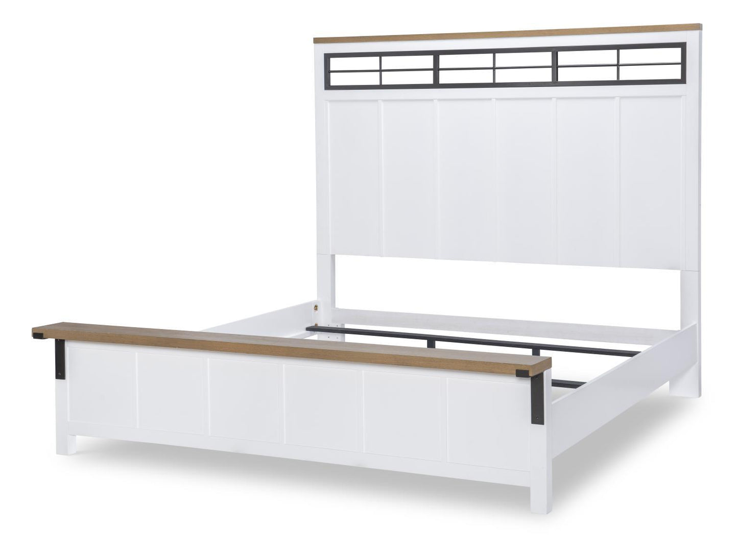 Franklin - King Two Tone Panel Headboard - White
