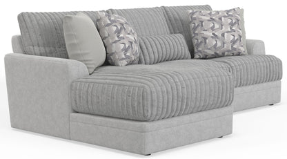 Titan - Sectional With Comfort Coil Seating And Accent Pillows Included