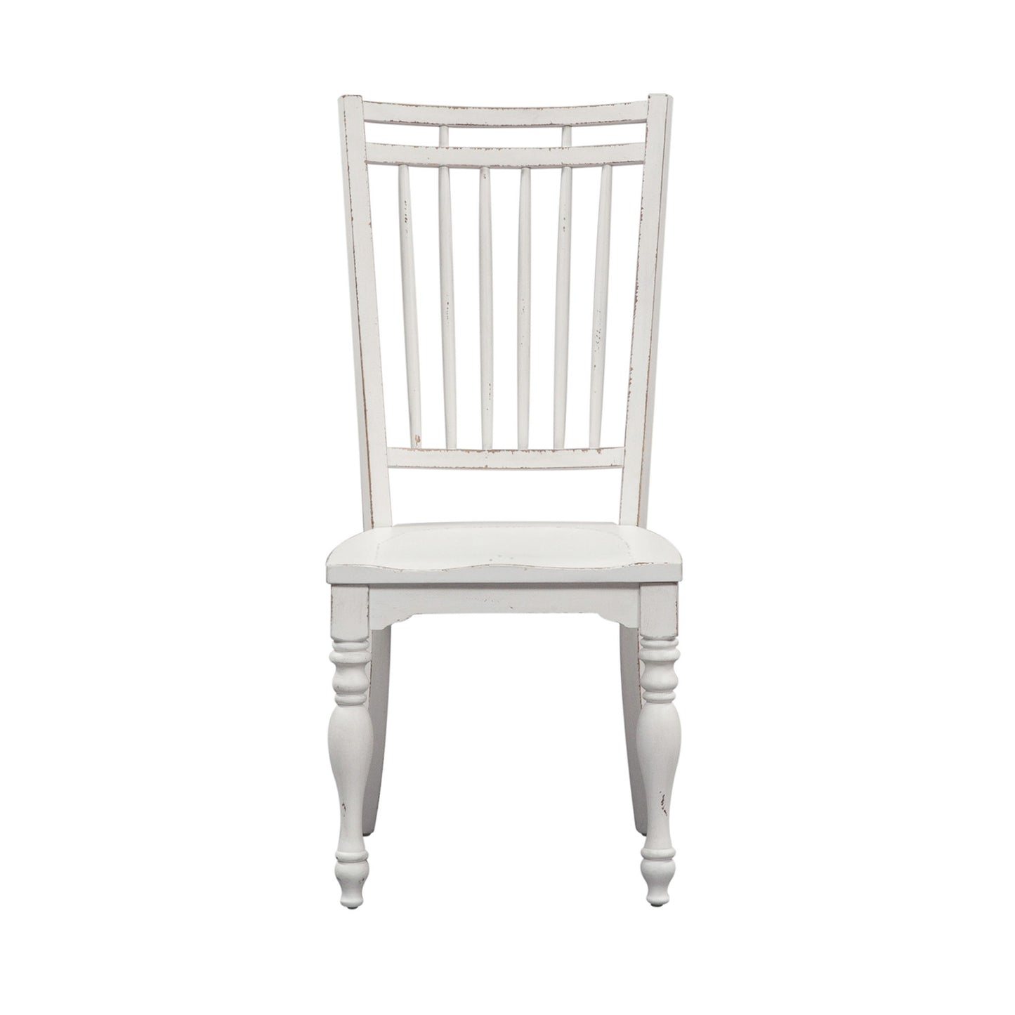 Magnolia Manor - Spindle Back Side Chair - White