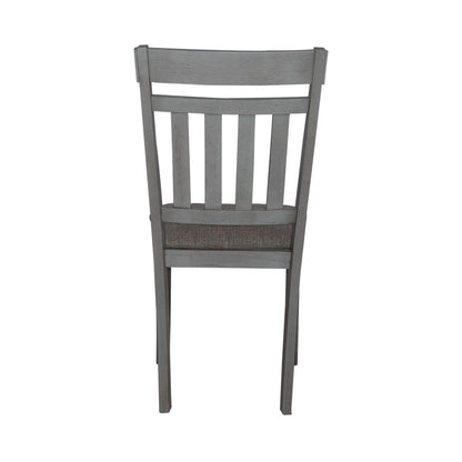 Newport - Splat Back Side Chair (RTA) - Gray