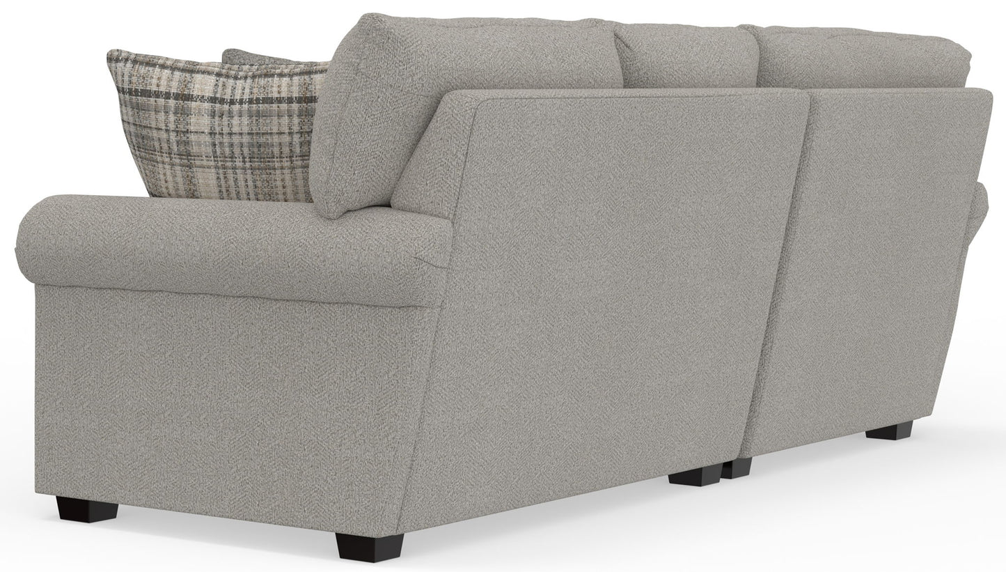 Livingston - Sectional With Comfort Coil Seating And Accent Pillows Included