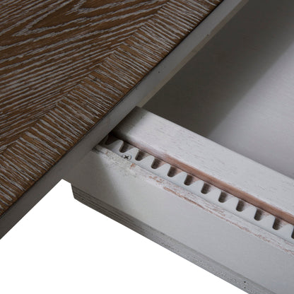 Magnolia Manor - Pedestal Table Top - White