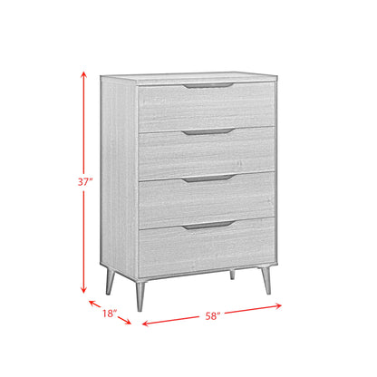 Ernesto - 4-Drawer Chest With Interlock