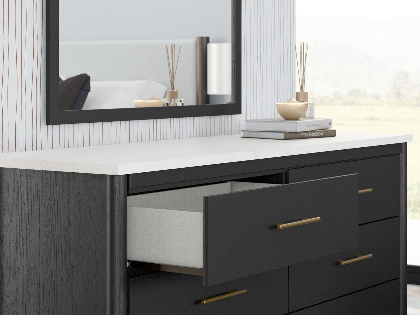 Cadmori - Six Drawer Dresser