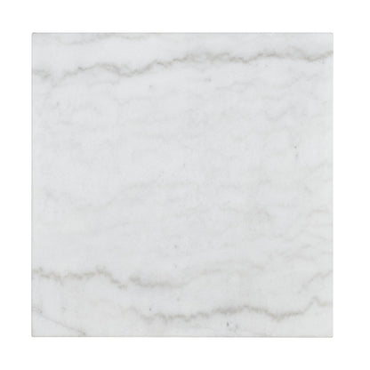 Greta - Square End Table - Gray