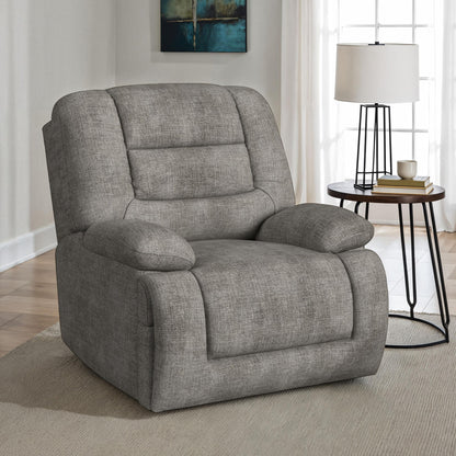 Odessa - P3 Recliner With Heat Massage, Zero Gravity, Memory Foam - Amount Gray