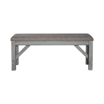 Newport - Dining Bench - Smokey Gray / Carbon Gray