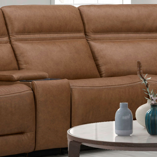 Cooper - Armless Recliner P3 & ZG - Camel - Brown