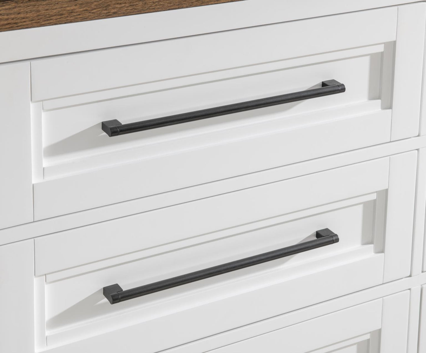 Dutton - Six Drawer Dresser - Natural White