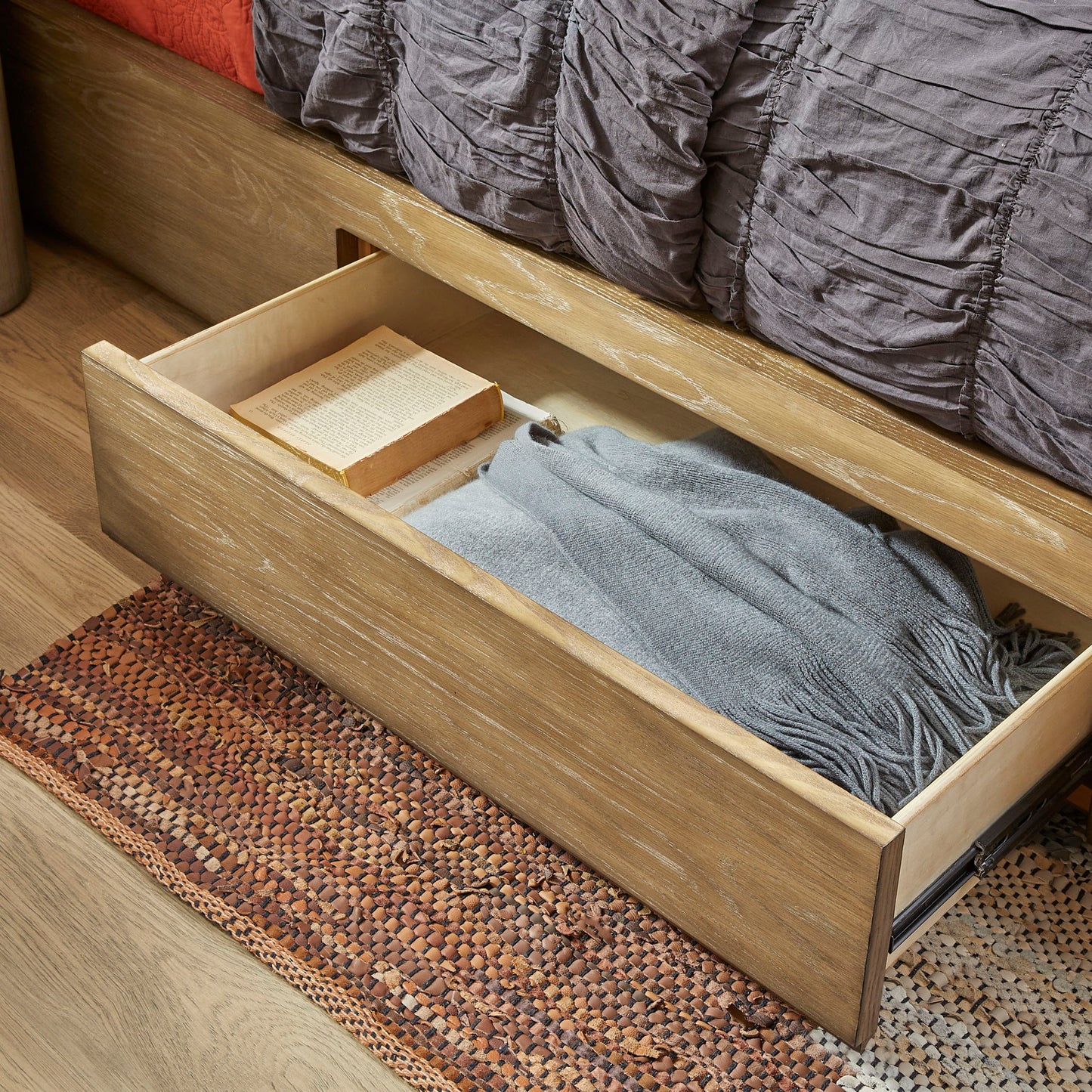Normandy - Upholstered Storage Bed