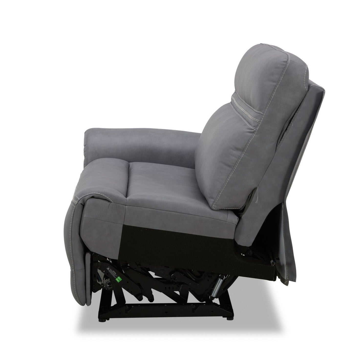 Cooper - L Arm Recliner P3 & ZG - Blue Gray - Gray