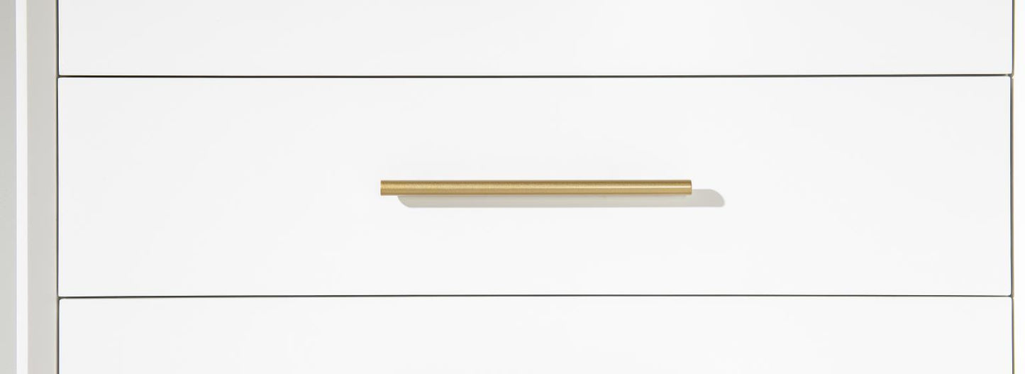 Melrose - Dresser - Cloud White And Desert Oak