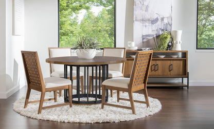 Midland - Sliding Door Buffet - Warm Amber