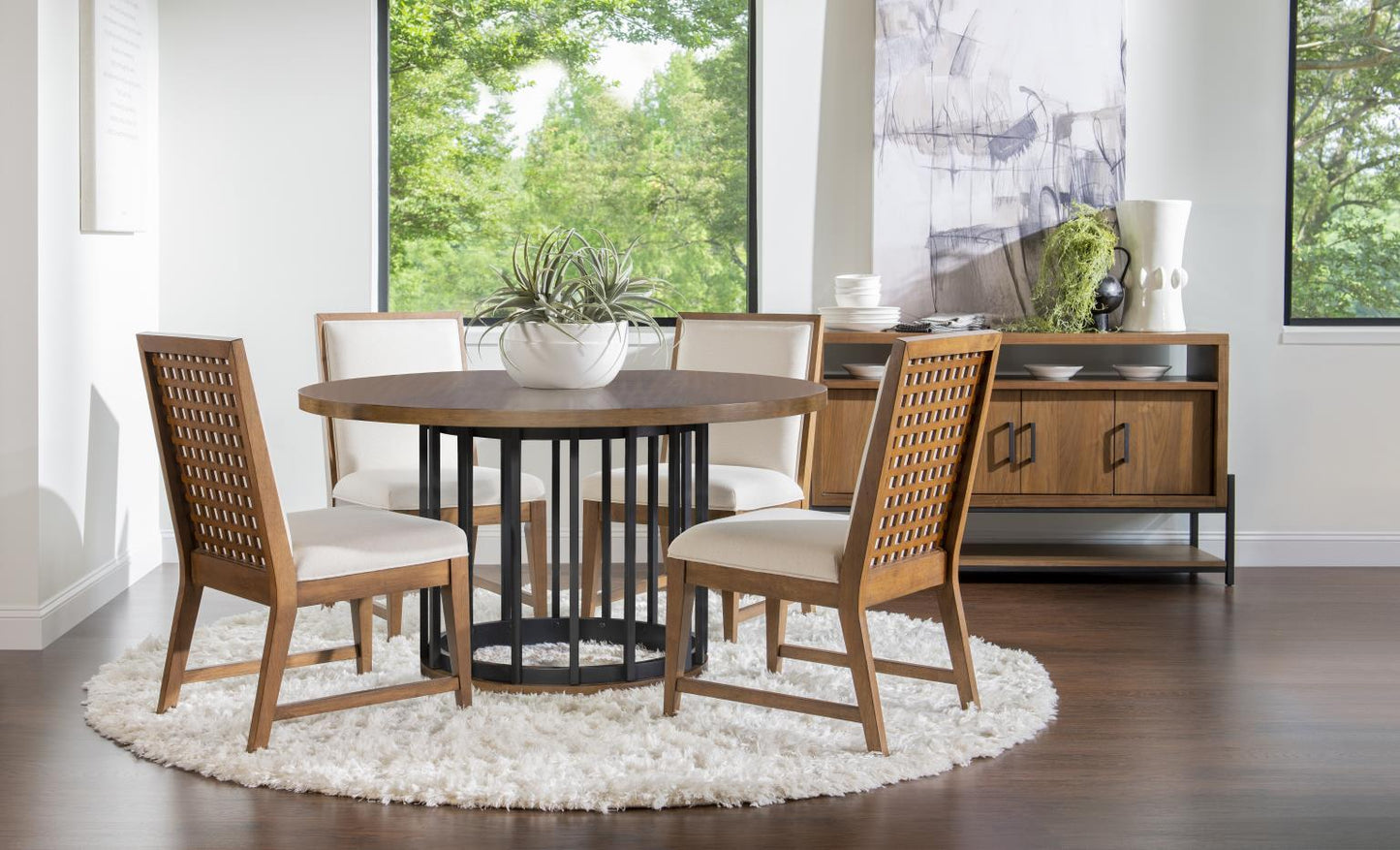 Midland - Side Chair (Set of 2) - Warm Amber