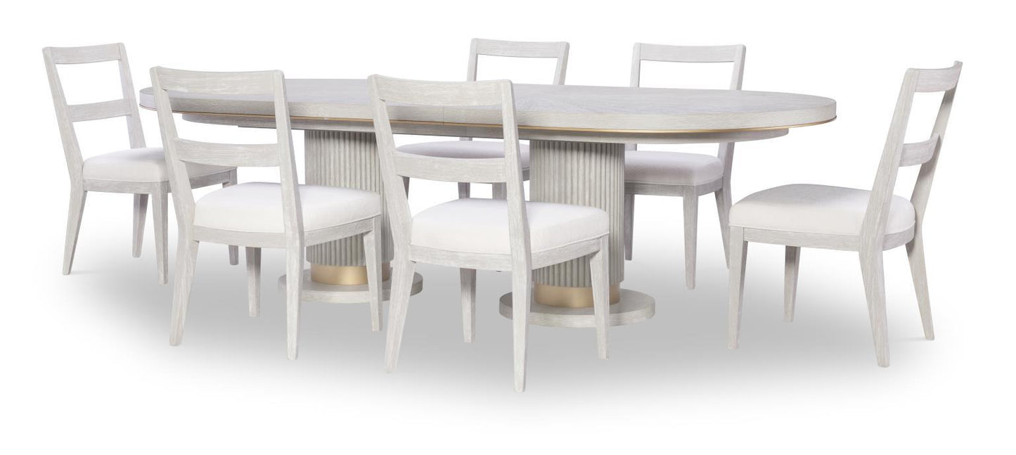 Miramar - Complete Oval Dining Table