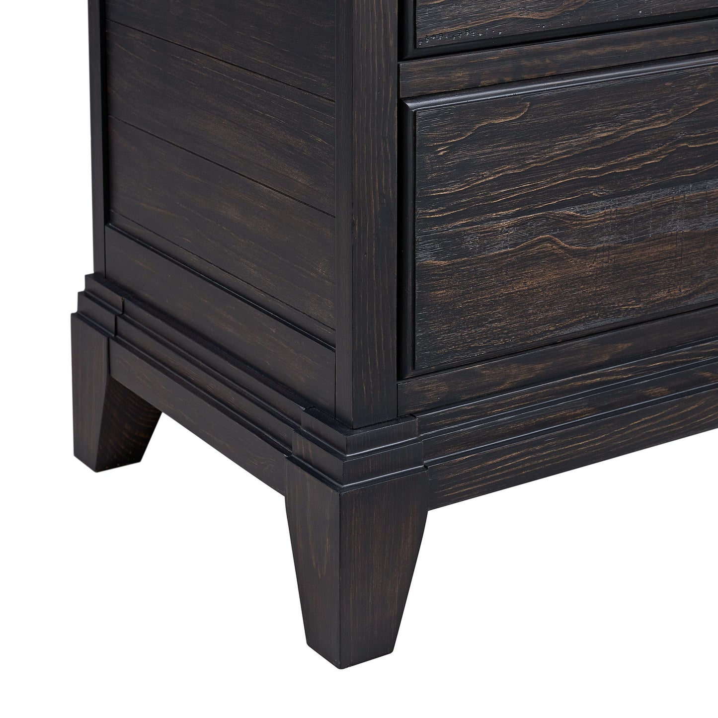 Montrose - Nightstand With Charger & Sensor Light - Espresso & Brown