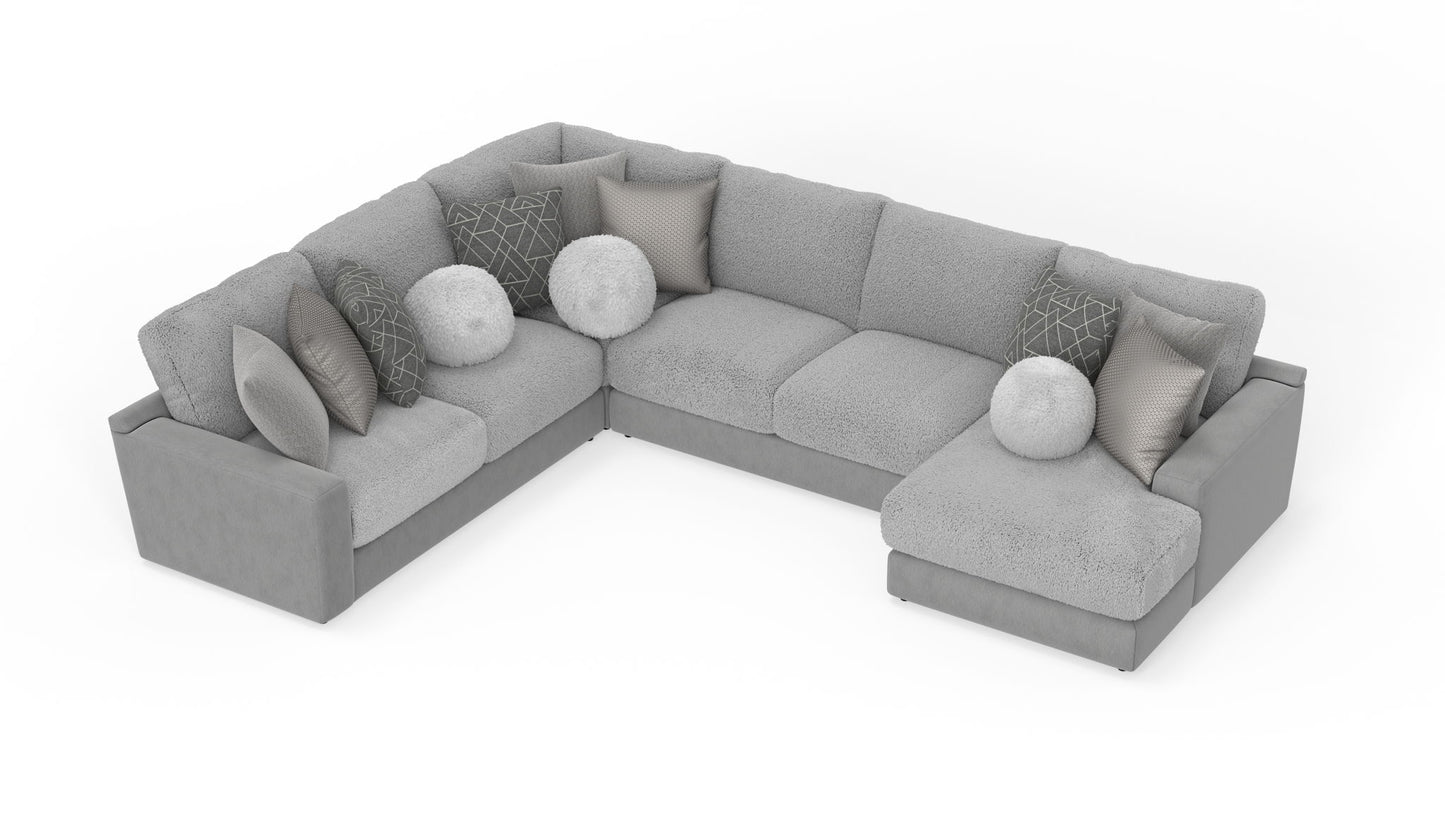 Canyon - LSF Sofa - Platinum