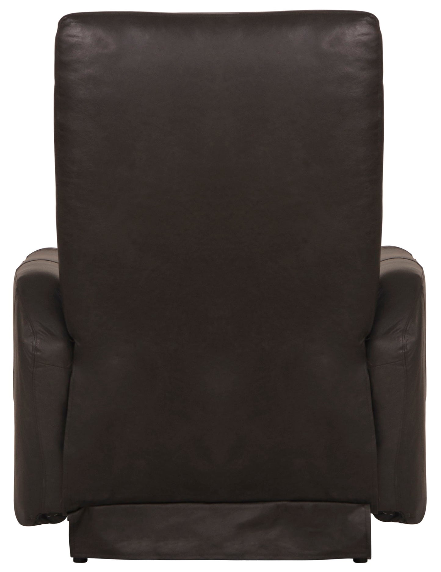 Bosa - Leather Power Recliner - Charcoal
