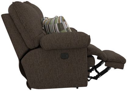 Lenny - Power Lay Flat Reclining Console Loveseat