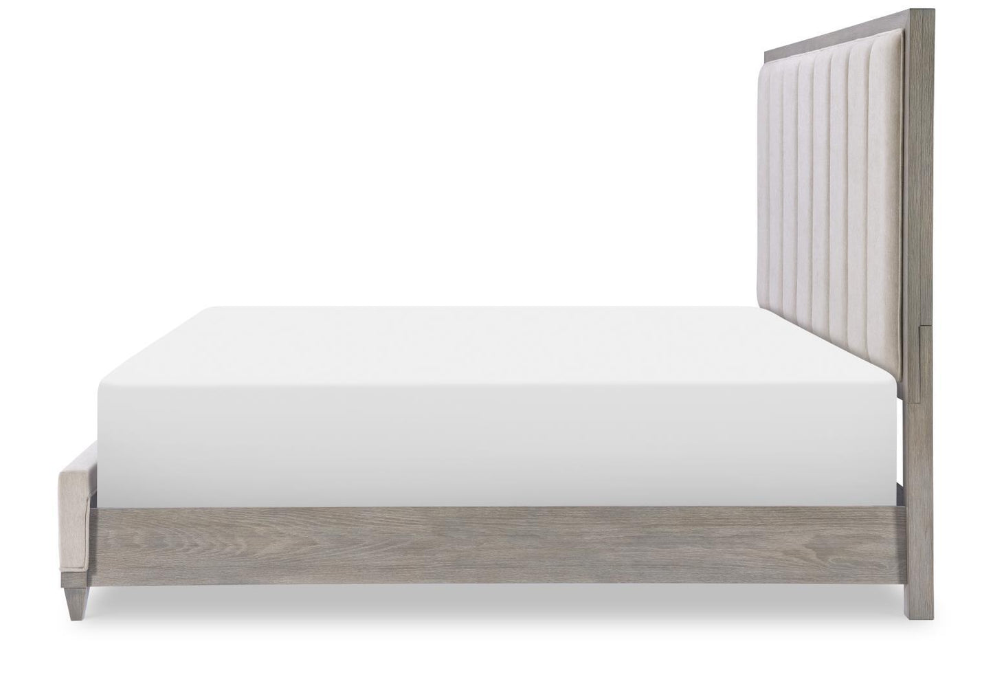 Artesia - Upholstered King Headboard - Smokey Taupe