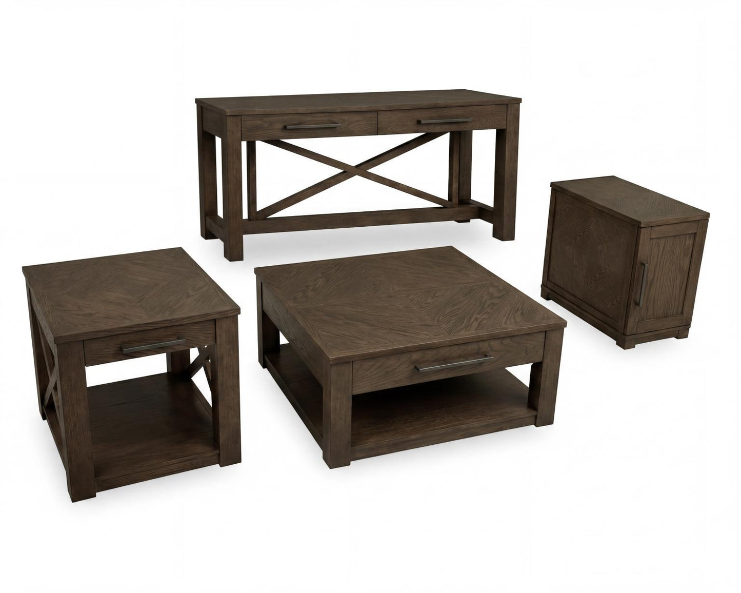 Ellison - Chairside Table - Desert Oak