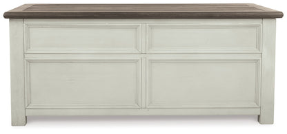 Bolanburg - Lift Top Cocktail Table - White / Brown / Beige