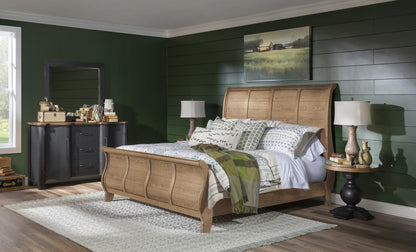 Vintage Market - Complete Sleigh Bed