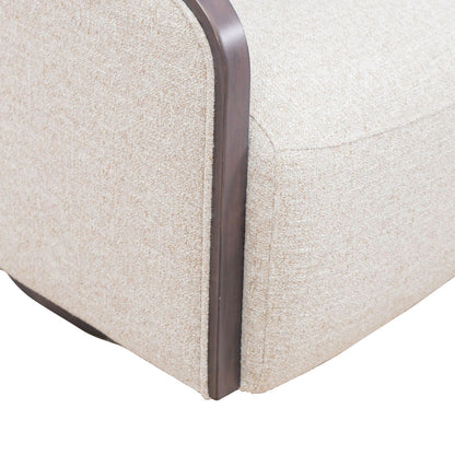Nora - Upholstered Swivel Accent Chair