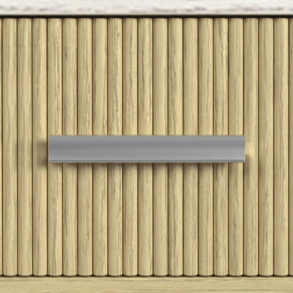 Cambrie - Buffet With LED And Power - Off-White And Natural