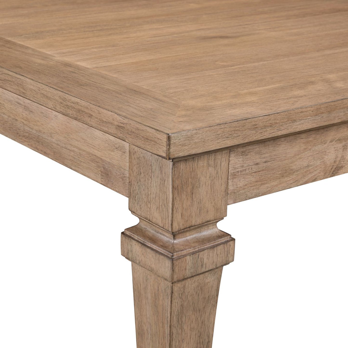 Haven Hills - Rectangular Leg Table - Camel Beige