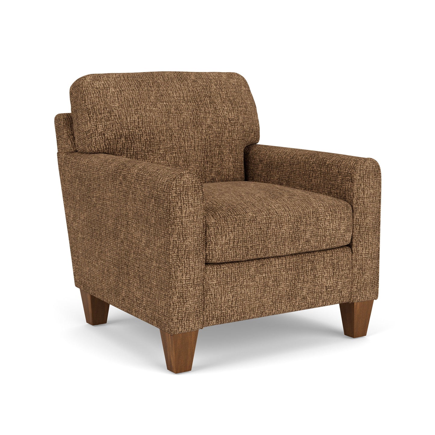 Moxy - Fabric Chair, Rounded Mailbox Arms
