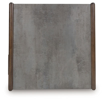 Kallenny - Square Cocktail Table - Brown / Gray