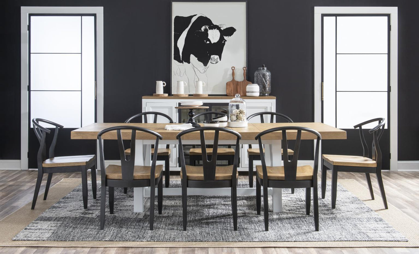 Franklin - Wishbone Back Side Chair (Set of 2) - Harvest Oak