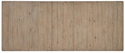 Monteverdi - Complete Rectangular Trestle Table - Sun-Bleached Cypress