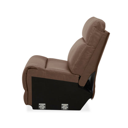 Collins - Armless Chair - Brown