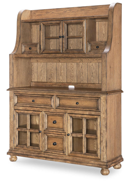 Vintage Market - Complete Hutch And Server