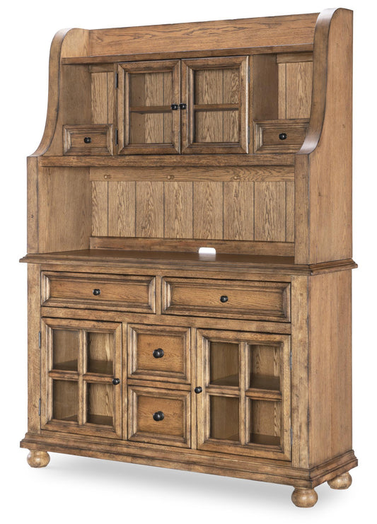 Vintage Market - Complete Hutch And Server