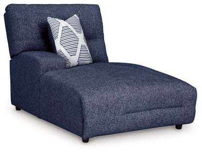 Acklen Place - Laf Power Reclining Back Chaise - Navy