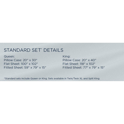 Linens - Tempur ProAir Sheet Set - Sleepy Blue