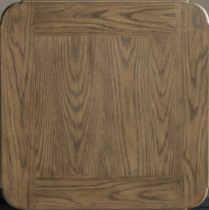 Nolan - Lift Top Cocktail Table With Casters - Dusted Barley