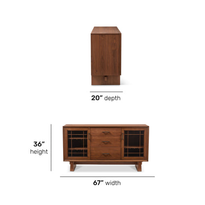 Lincoln - Buffet - Light Brown