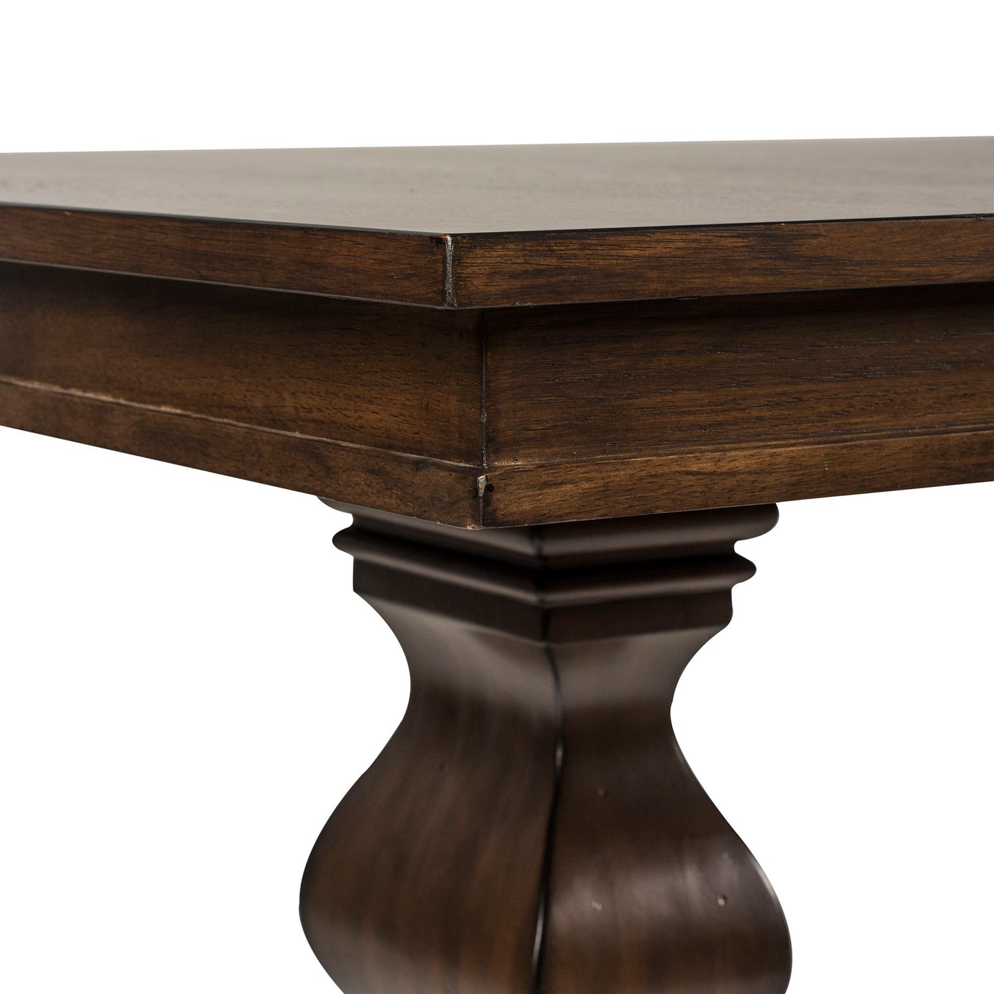 Armand - Trestle Table Top - Dark Brown