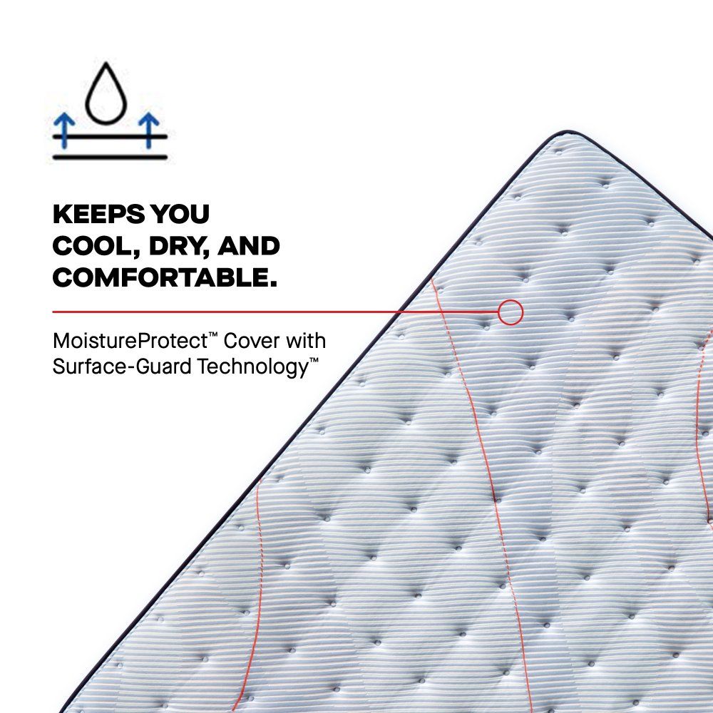 Posturepedic - Medina II Euro Pillow Top Medium Mattress