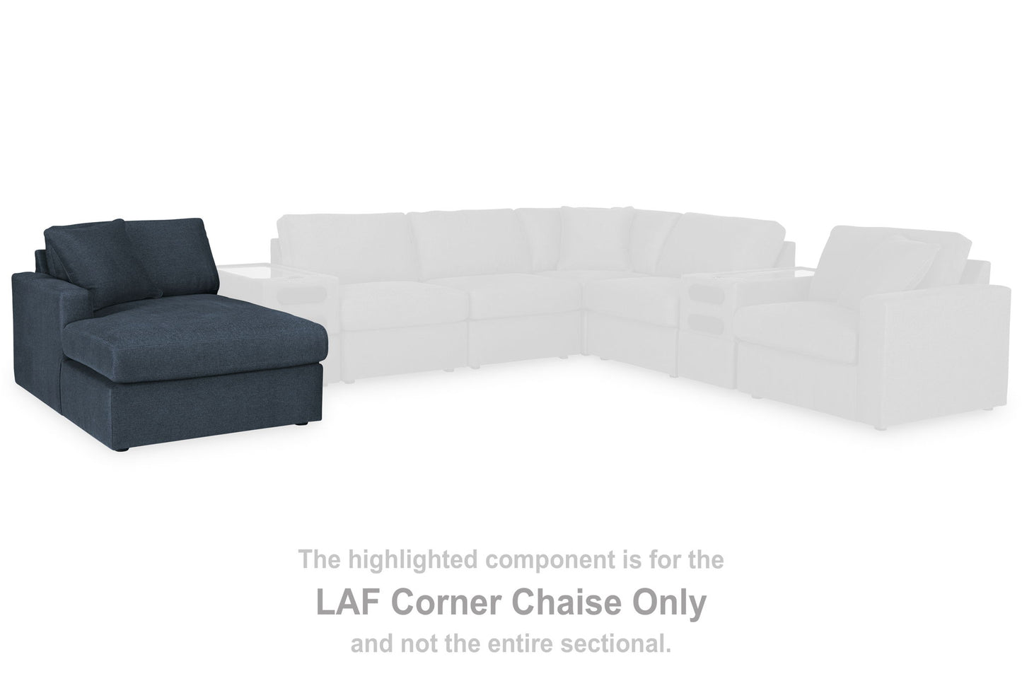 Modmax - Laf Corner Chaise - Ink