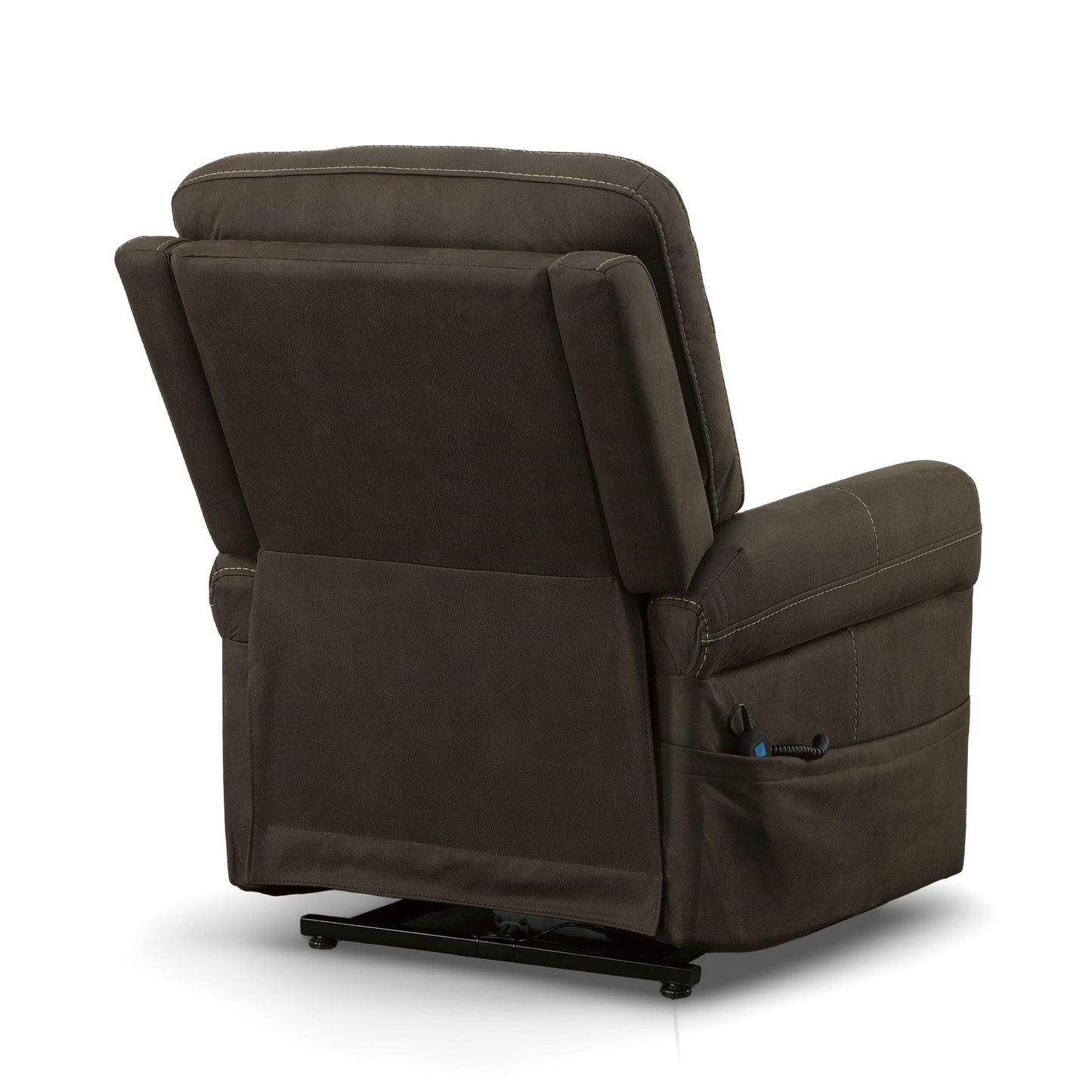 Jenkins - Power Lift Recliner With Right-Hand Control & Power Headrest - Bark