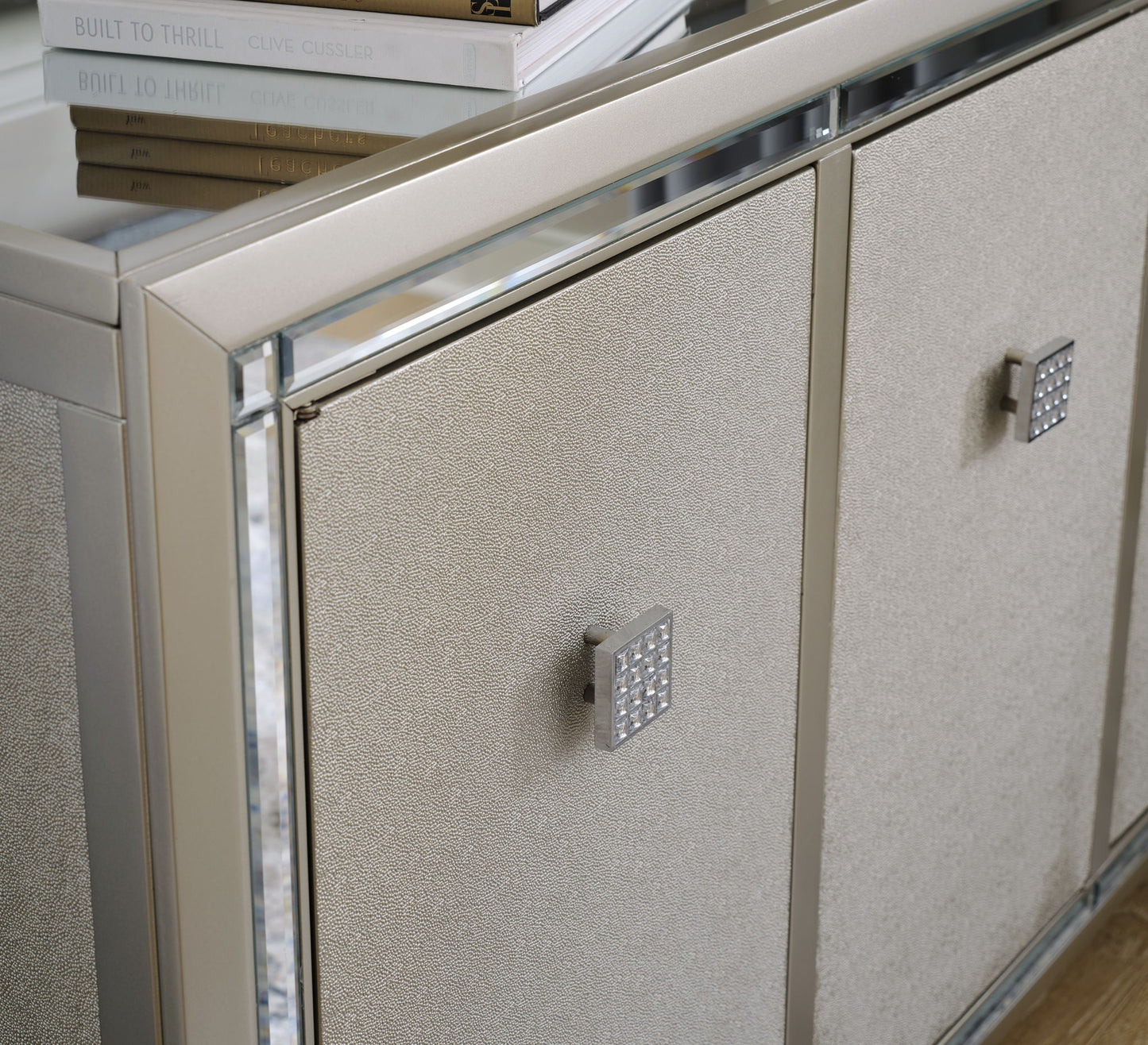 Chaseton - Accent Cabinet - Champagne