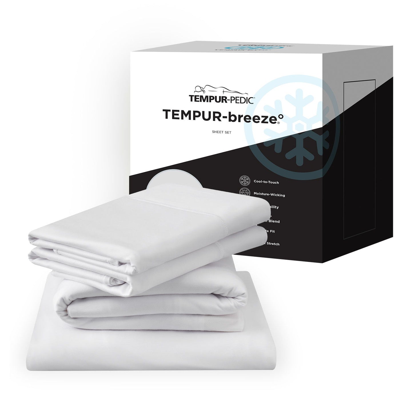 Linens - Breeze Cooling Sheet Set - Split Head King