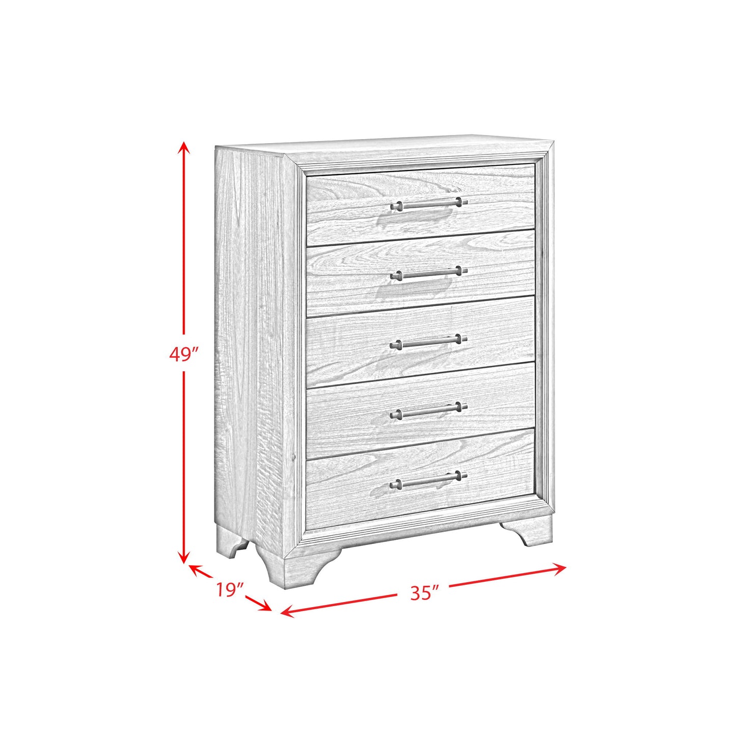 Harmony - Upholstered Storage Bedroom Set With LED