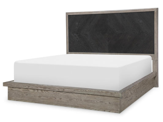 Halifax - Panel Headboard King / California King - Flax And Java